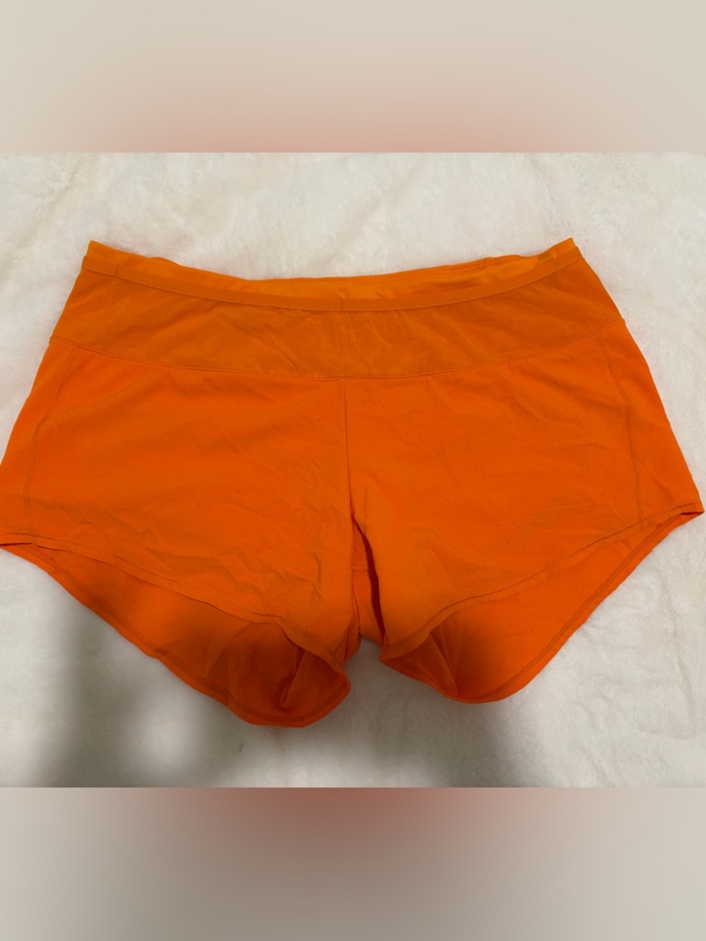 Oiselle Toolbelt Roga Shorts - Orange